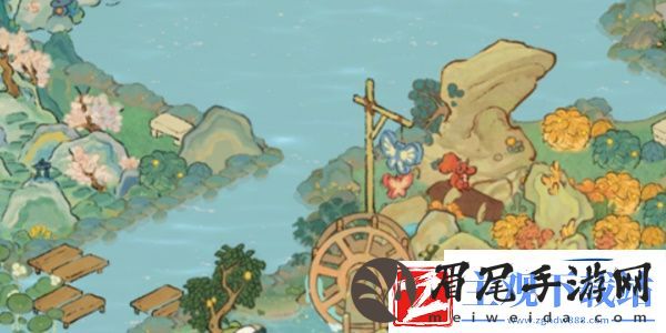 桃源深处有人家放河灯怎么玩