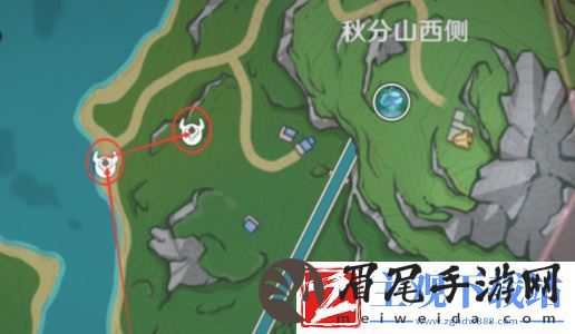 原神泡泡桔采集路线一览
