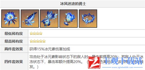 原神申鹤圣遗物搭配推荐