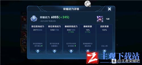 王者荣耀新赛季荣耀战力继承规则S21-会不会清零重置