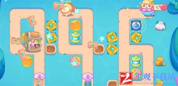 保卫萝卜4海的闺女第101关怎么通过