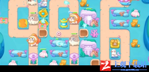 保卫萝卜4海的闺女第101关怎么通过