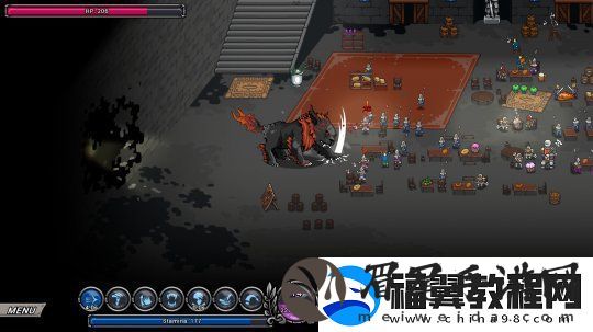 全新清版动作肉鸽游戏怪兽快跑试玩版现已在Steam平台上线