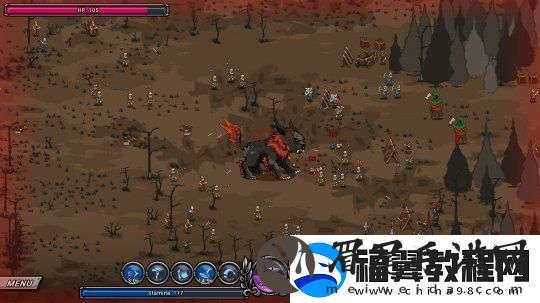 全新清版动作肉鸽游戏怪兽快跑试玩版现已在Steam平台上线