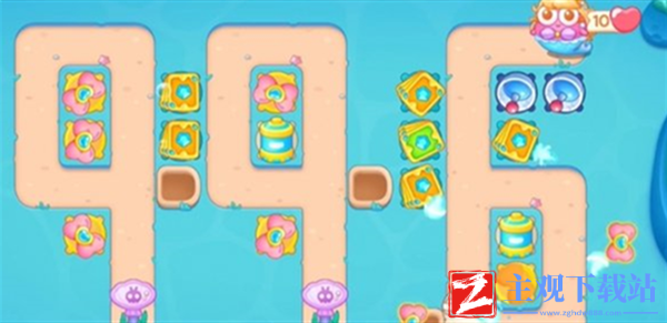 保卫萝卜4海的闺女第101关怎么通过